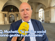 CdQ, Muchetti, “le pagine social saranno gestite in autonomia”