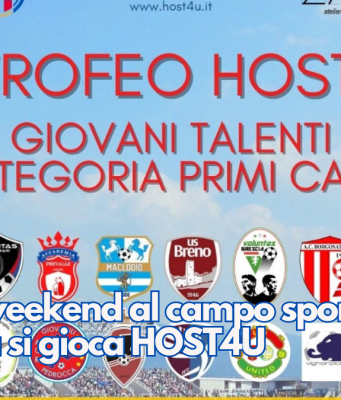 Questo weekend al campo sportivo di Pedrocca si gioca HOST4U