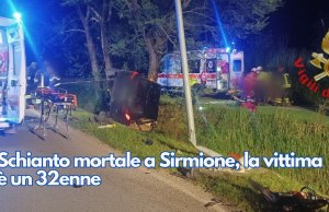 Schianto mortale a Sirmione, la vittima è un 32enne