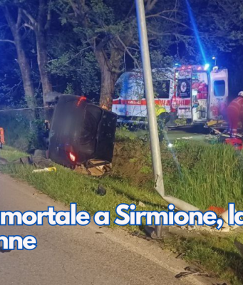 Schianto mortale a Sirmione, la vittima è un 32enne