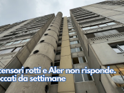 Ascensori rotti e Aler non risponde. Bloccati da settimane