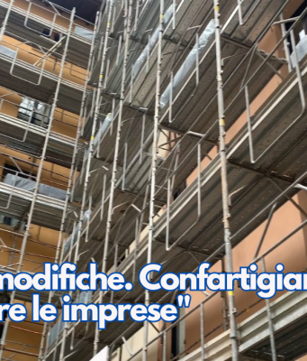 Bonus edilizi, troppe modifiche. Confartigianato: “Sostenere le imprese”