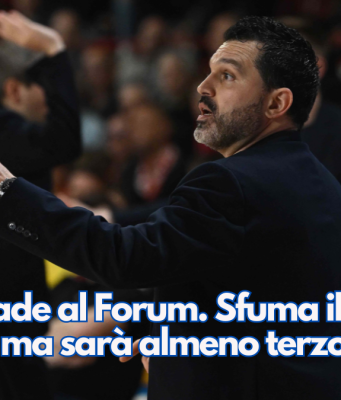 Brescia cade al Forum. Sfuma il primato, ma sarà almeno terzo posto