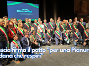 Brescia firma il patto “per una Pianura Padana che respiri”