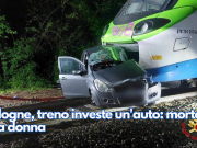 Cologne, treno investe un’auto: morta una donna