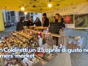 Con Coldiretti un 25 aprile di gusto nei farmers’ market