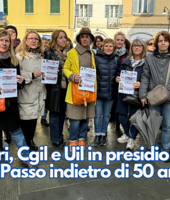 Consultori, Cgil e Uil in presidio a Brescia: “Passo indietro di 50 anni”