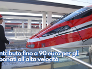 Contributo fino a 90 euro per gli abbonati all’alta velocità