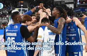 Dall’11 maggio sarà corsa allo Scudetto. Il calendario dei playoff