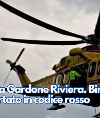 Investito a Gardone Riviera. Bimbo elitrasportato in codice rosso