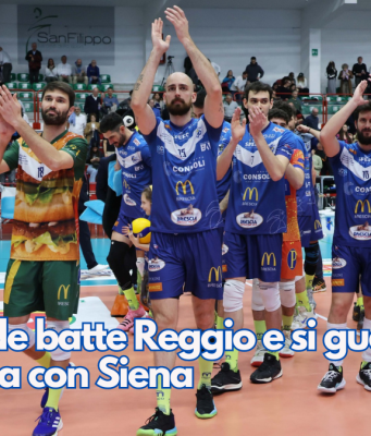 L’Atlantide batte Reggio e si guadagna la rivincita con Siena