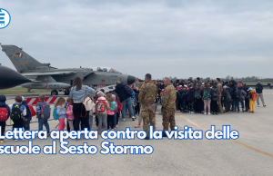 Lettera aperta contro la visita delle scuole al Sesto Stormo