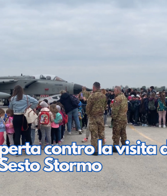 Lettera aperta contro la visita delle scuole al Sesto Stormo