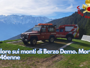 Malore sui monti di Berzo Demo. Morto un 46enne
