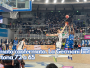 Primato confermato. La Germani batte Tortona 72 a 65