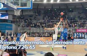Primato confermato. La Germani batte Tortona 72 a 65