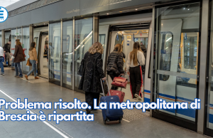 Problema risolto. La metropolitana di Brescia è ripartita
