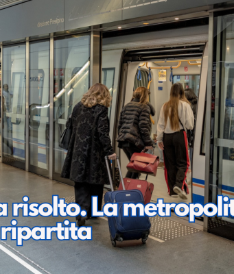 Problema risolto. La metropolitana di Brescia è ripartita