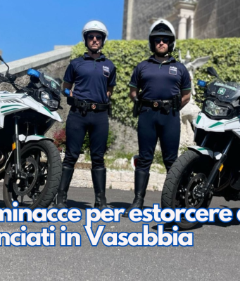 Ricatti e minacce per estorcere denaro. Tre denunciati in Vasabbia
