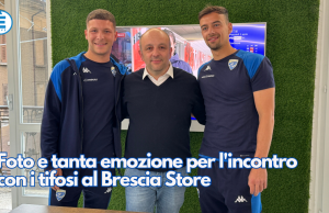 Foto e tanta emozione per l’incontro con i tifosi al Brescia Store