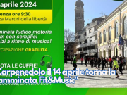 A Carpenedolo il 14 aprile torna “Camminata Fit&Music”