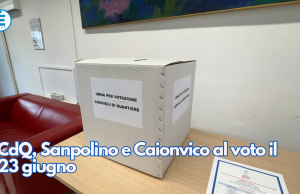 CdQ, Sanpolino e Caionvico al voto il 23 giugno