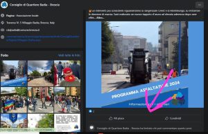 CdQ, la “gestione” Loggia blocca i commenti sul post asfaltature