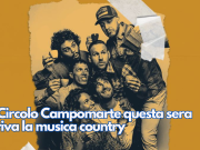 Al Circolo Campomarte questa sera arriva la musica country