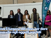 Arriva il furgone del riuso per dare nuova vita agli oggetti scartati