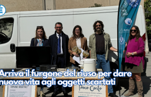 Arriva il furgone del riuso per dare nuova vita agli oggetti scartati
