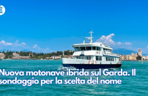 Nuova motonave ibrida sul Garda. Il sondaggio per la scelta del nome