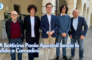 A Botticino Paolo Apostoli lancia la sfida a Camadini
