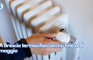 A Brescia termosifoni accesi fino al 6 maggio