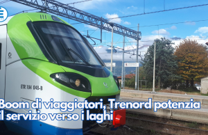 Boom di viaggiatori, Trenord potenzia il servizio verso i laghi