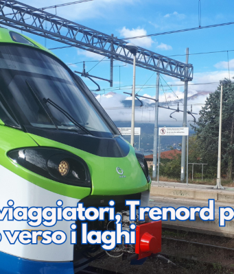 Boom di viaggiatori, Trenord potenzia il servizio verso i laghi