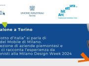 Torino: all’Unione Industriali le imprese piemontesi parlano della Design week di Milano