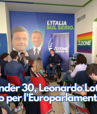 Azione Under 30, Leonardo Lotto è il candidato per Bruxelles