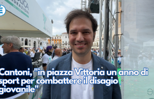 Cantoni, “in piazza Vittoria un anno di sport per combattere il disagio giovanile”