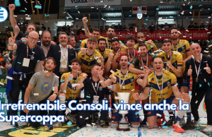 Irrefrenabile Consoli, vince anche la Supercoppa