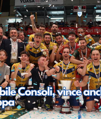 Irrefrenabile Consoli, vince anche la Supercoppa