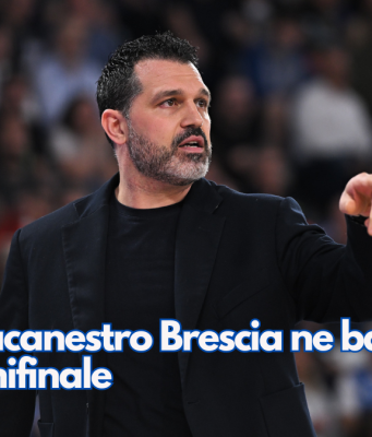 Alla Pallacanestro Brescia ne bastano tre. È semifinale
