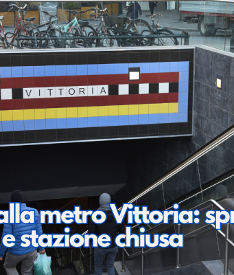 Bravata alla metro Vittoria: spray urticante e stazione chiusa