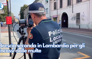 Brescia seconda in Lombardia per gli incassi dalle multe