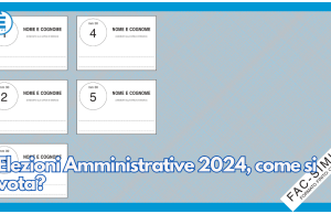 Elezioni Amministrative 2024, come si vota?