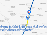 Incidente in A21: 9 chilometri di coda e svincolo chiuso a Pontevico