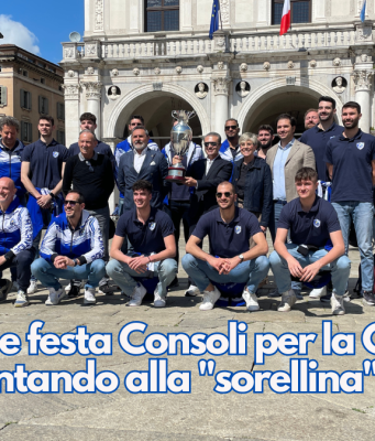 La grande festa Consoli per la Coppa Italia, puntando alla “sorellina”