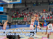 La stagione della Germani finisce qui. Milano vince anche gara 3