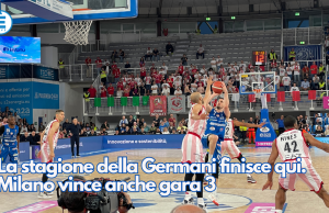 La stagione della Germani finisce qui. Milano vince anche gara 3