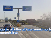 Tragedia all’alba a Desenzano: morto un motociclista