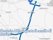 Incidente in A21: riaperto il casello di Pontevico
